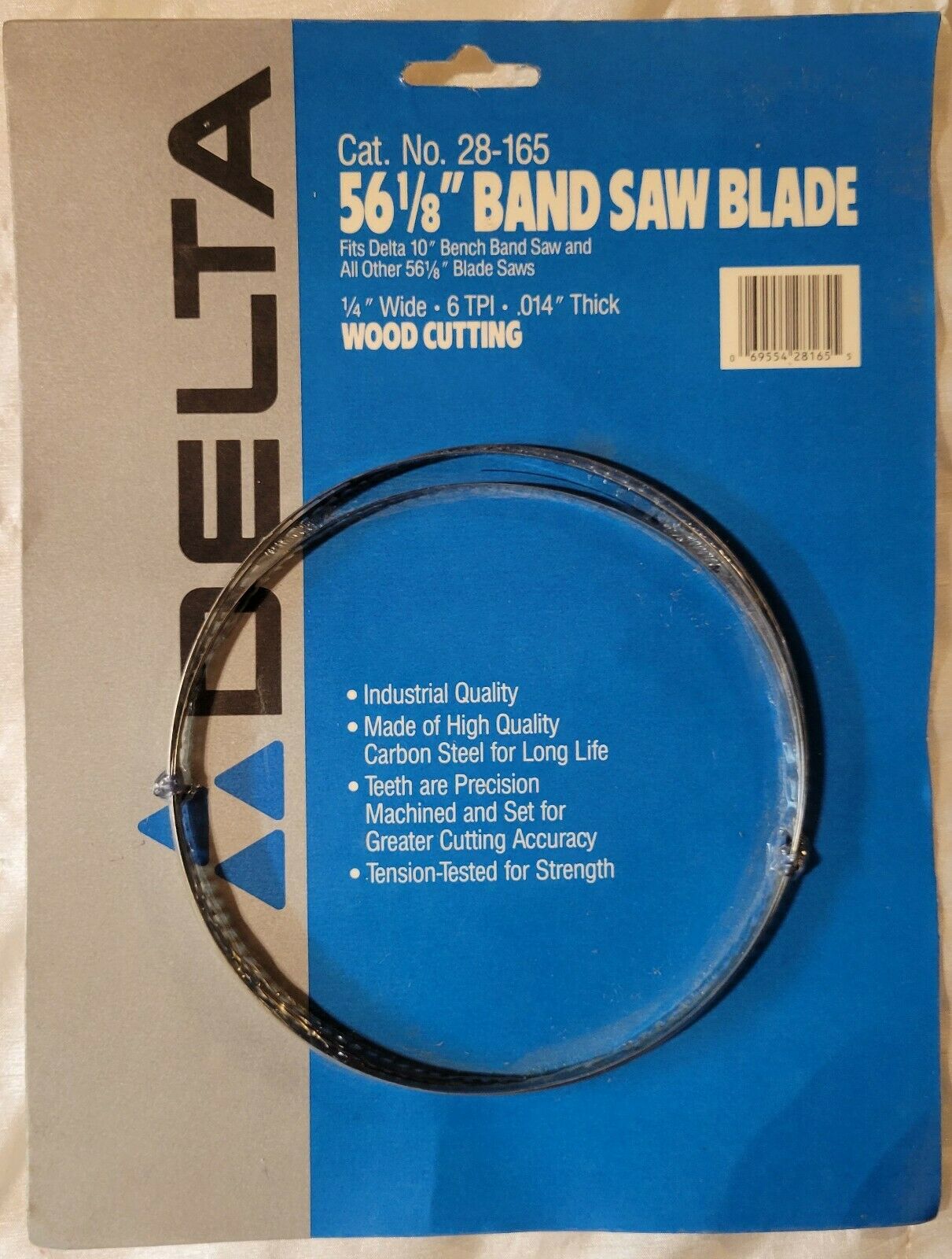 Delta 56 1/8" Band Saw Blade 1/4" Wide Wood Cutting New In Package