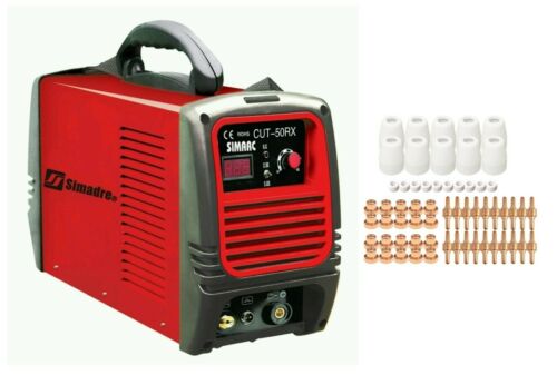 Plasma Cutter 60 Cons Simadre 50 Amp 110/220v 1/2" Cut 50rx Power Torch New
