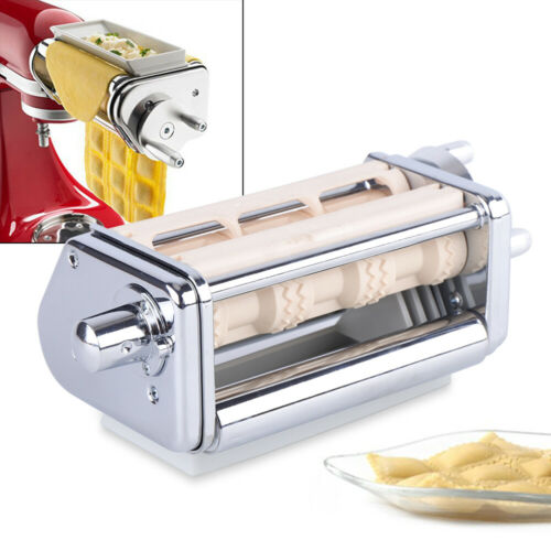 For Kitchen Aid Pasta Roller Cutter Ravioli Maker Stand Mixer Attachment Set Us