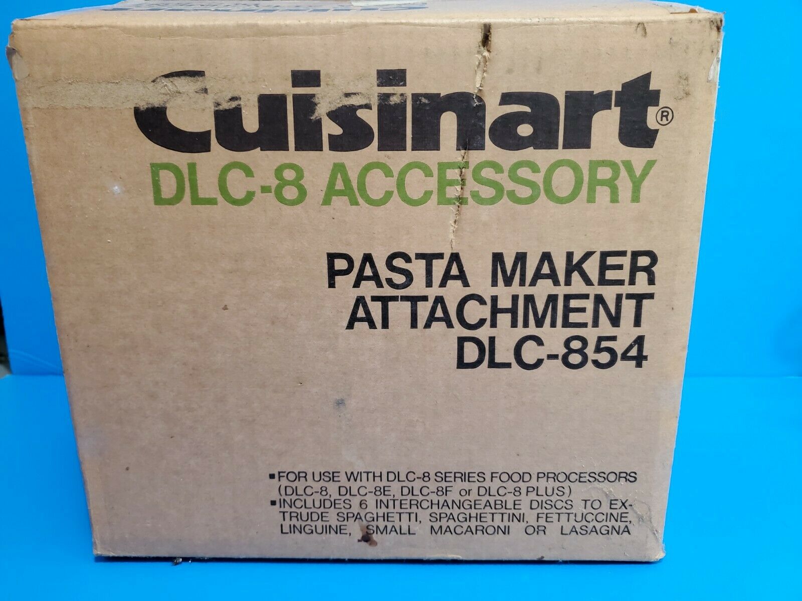 Lightly Used Cuisinart Dlc-854 Pasta Maker Attachment Pickup Only